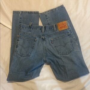 Levi's Men's Blue Straight Jeans